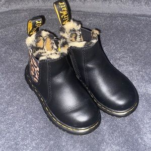 Toddler cheetah dr. Martens